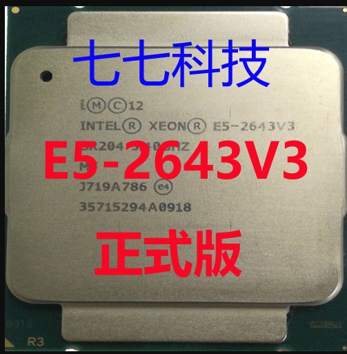   QS  CPU E5-2643V3, 3.40GHz, 20M, 6 ھ,..